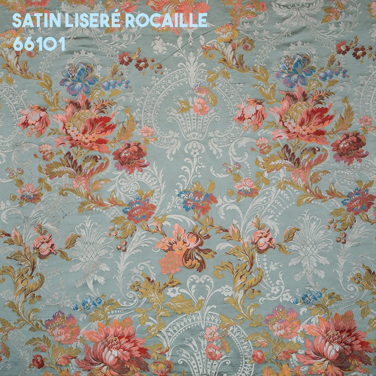 Satin Liseré Rocaille